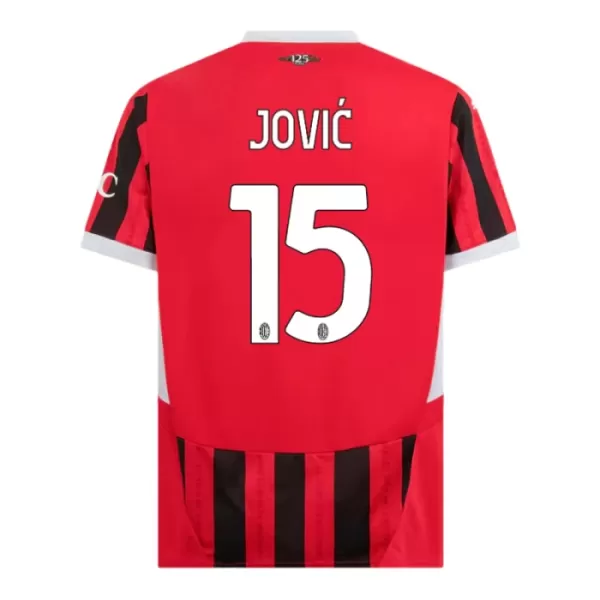 Dječji Dresovi AC Milan Jovic 15 Domaći 2024/25