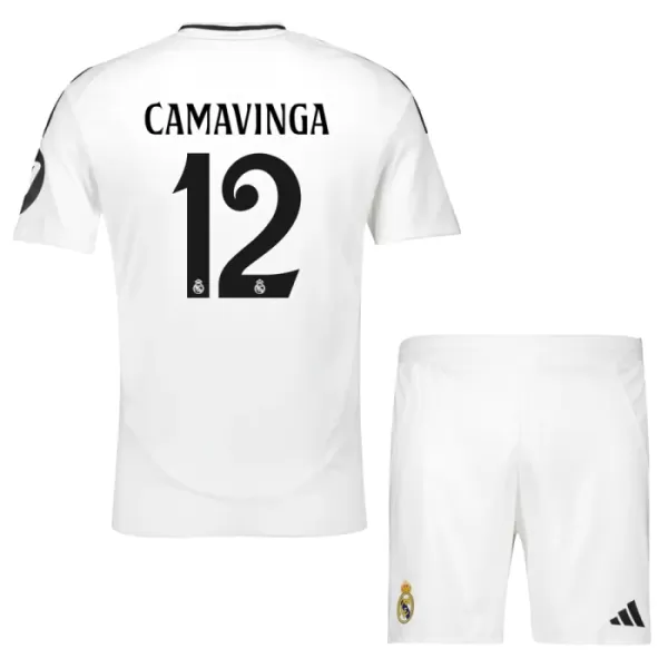 Dječji Dresovi Real Madrid Camavinga 12 Domaći 2024/25