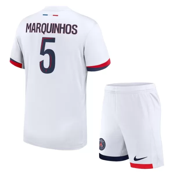 Dječji Dresovi Paris Saint-Germain Marquinhos 5 Gostujući 2024/25