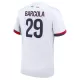 Dresovi Paris Saint-Germain Bradley Barcola 29 Gostujući 2024/25