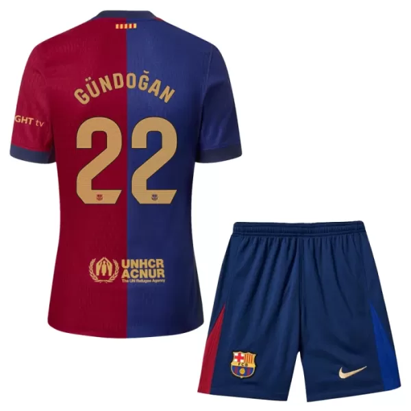 Dječji Dresovi FC Barcelona Gündogan 22 Domaći 2024/25