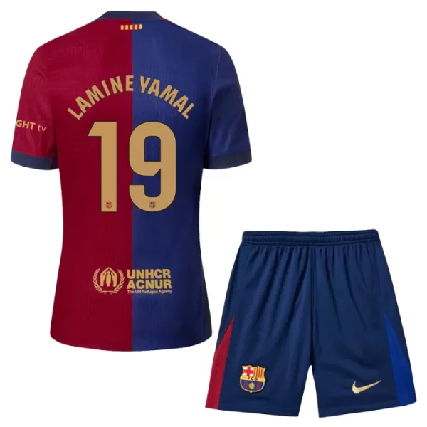 Dječji Dresovi FC Barcelona Lamine Yamal 19 Domaći 2024/25