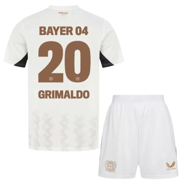 Dječji Dresovi Bayer Leverkusen Alejandro Grimaldo 20 Gostujući 2024/25