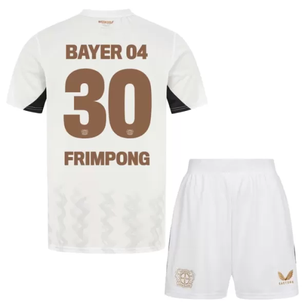 Dječji Dresovi Bayer Leverkusen Jeremie Frimpong 30 Gostujući 2024/25