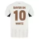 Dresovi Bayer Leverkusen Florian Wirtz 10 Gostujući 2024/25