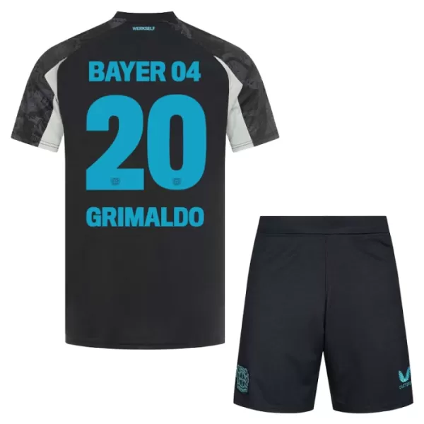 Dječji Dresovi Bayer Leverkusen Alejandro Grimaldo 20 Treći 2024/25