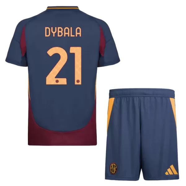 Dječji Dresovi AS Roma Dybala 21 Treći 2024/25