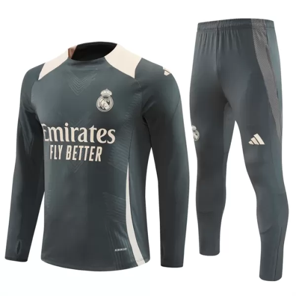 Real Madrid Trening Dres Komplet 2024/25 Sivo