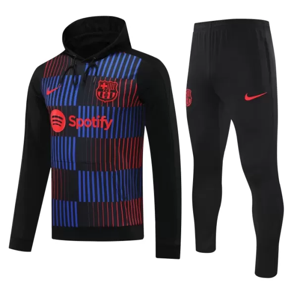 Komplet Trenirke za Treniranje Barcelona Hoodie 2024/25 Navy