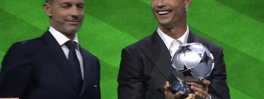 CRISTIANO RONALDO osvojio posebnu nagradu za najboljeg strijelca u povijesti Lige prvaka